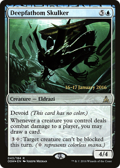 Deepfathom Skulker [Oath of the Gatewatch Prerelease Promos]-1