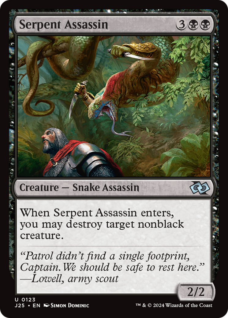 Serpent Assassin [Foundations Jumpstart]-1