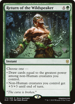 Return of the Wildspeaker (Promo Pack) [Throne of Eldraine Promos]-1
