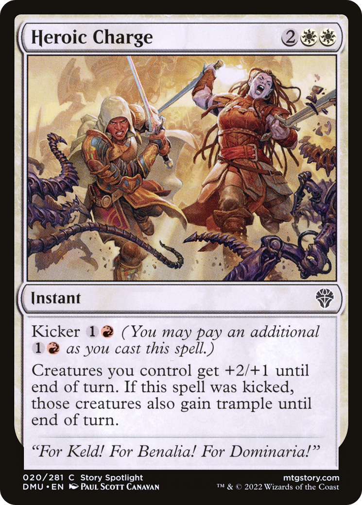 Heroic Charge [Dominaria United]-1