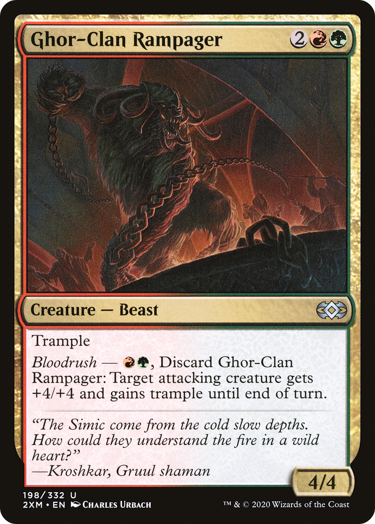 Ghor-Clan Rampager [Double Masters]-1