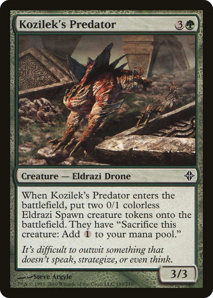 Kozilek's Predator [Rise of the Eldrazi]-1