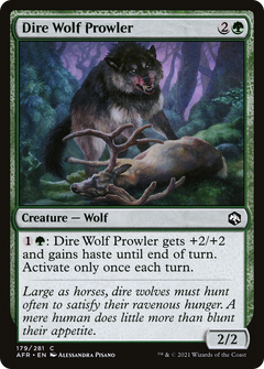 Dire Wolf Prowler [Dungeons & Dragons: Adventures in the Forgotten Realms]-1