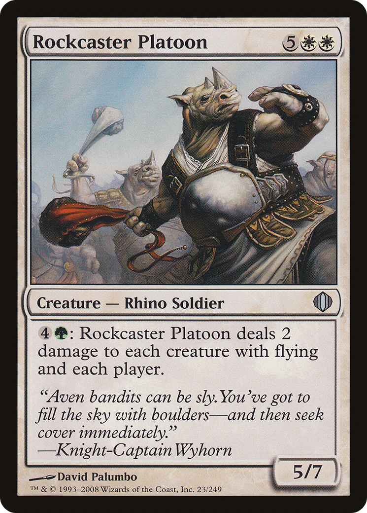 Rockcaster Platoon [Shards of Alara]-1
