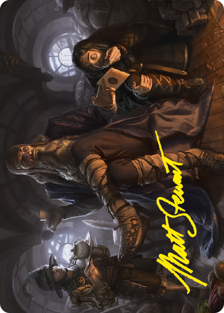 Sharkey, Tyrant of the Shire // Sharkey, Tyrant of the Shire (ALTR-022) - Tales of Middle-earth Art Series (Borderless) Foil-1