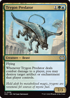 Trygon Predator (DSC-238) - Duskmourn: House of Horror Commander-1