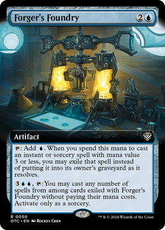 Forger's Foundry (Extended Art) [Outlaws of Thunder Junction Commander]-1