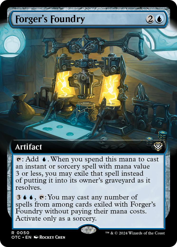 Forger's Foundry (Extended Art) [Outlaws of Thunder Junction Commander]-1