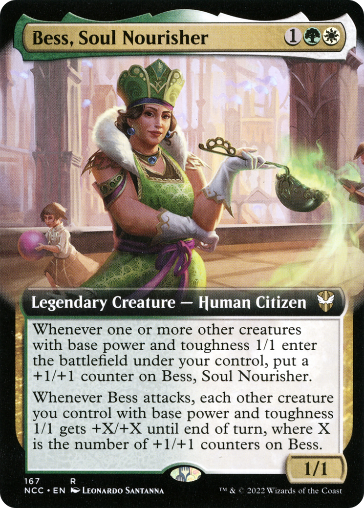 Bess, Soul Nourisher (Extended Art) [Streets of New Capenna Commander]-1
