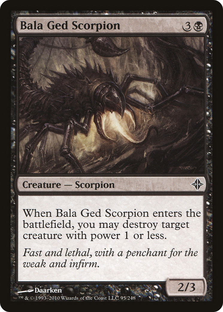 Bala Ged Scorpion [Rise of the Eldrazi]-1