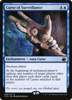 Curse of Surveillance (Promo Pack) [Innistrad: Midnight Hunt Promos]-1