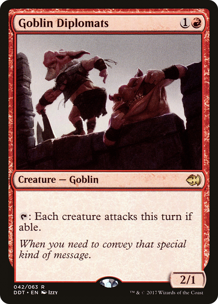 Goblin Diplomats [Duel Decks: Merfolk vs. Goblins]-1