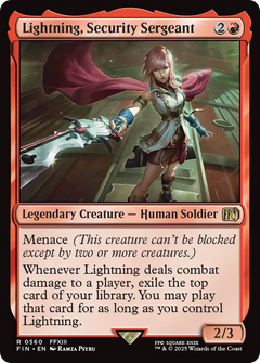 Lightning, Security Sergeant [FINAL FANTASY]-1