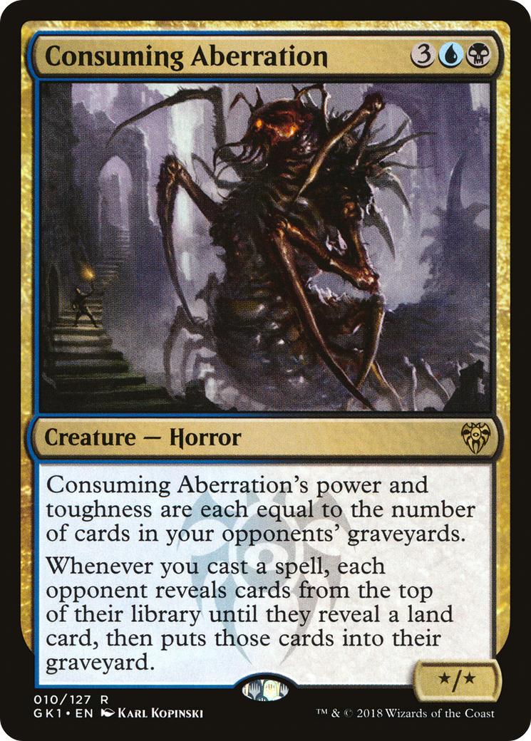 Consuming Aberration [Guilds of Ravnica Guild Kit]-1