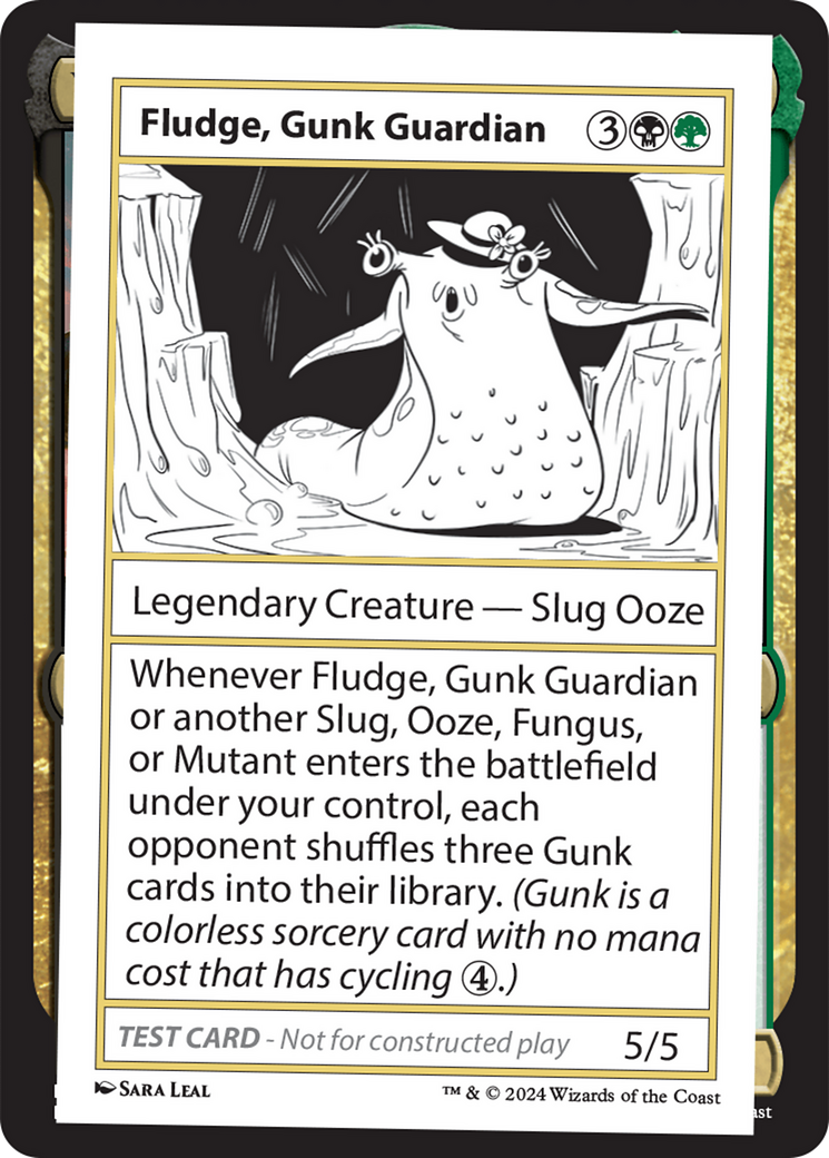 Fludge, Gunk Guardian [Mystery Booster 2 Playtest Cards]-1