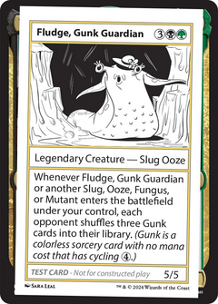 Fludge, Gunk Guardian [Mystery Booster 2 Playtest Cards]-1