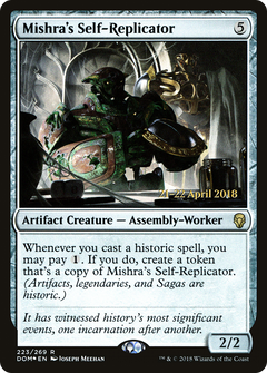 Mishra's Self-Replicator [Dominaria Prerelease Promos]-1