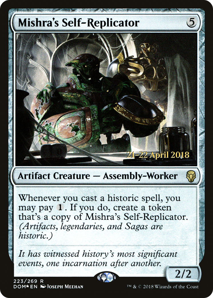 Mishra's Self-Replicator [Dominaria Prerelease Promos]-1