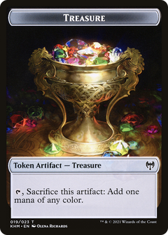 Treasure Token (KHM-019) - Kaldheim Tokens-1