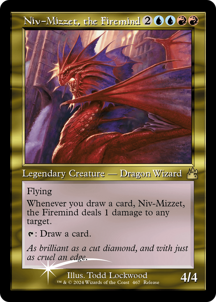 Niv-Mizzet, the Firemind (Retro Frame) [Ravnica Remastered]-1
