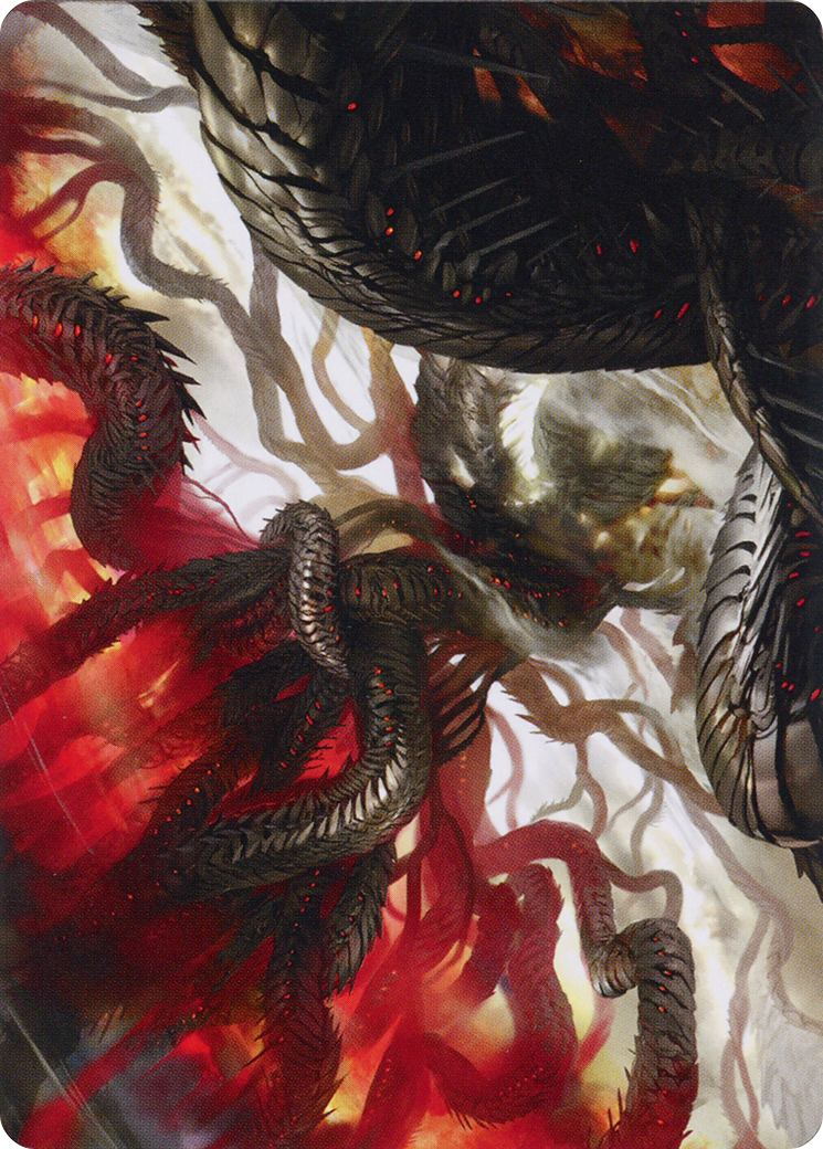 Realmbreaker, the Invasion Tree // Realmbreaker, the Invasion Tree (AMOM-054) - March of the Machine Art Series (Borderless) Foil-3