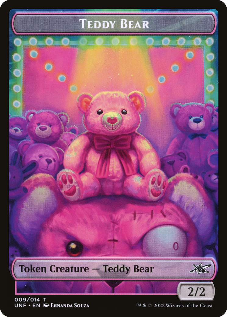 Teddy Bear Token (UNF-009) - Unfinity Tokens-1
