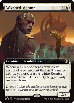 Wizened Mentor (Extended Art) (DRC-024) - Commander: Aetherdrift: (Extended Art)-1