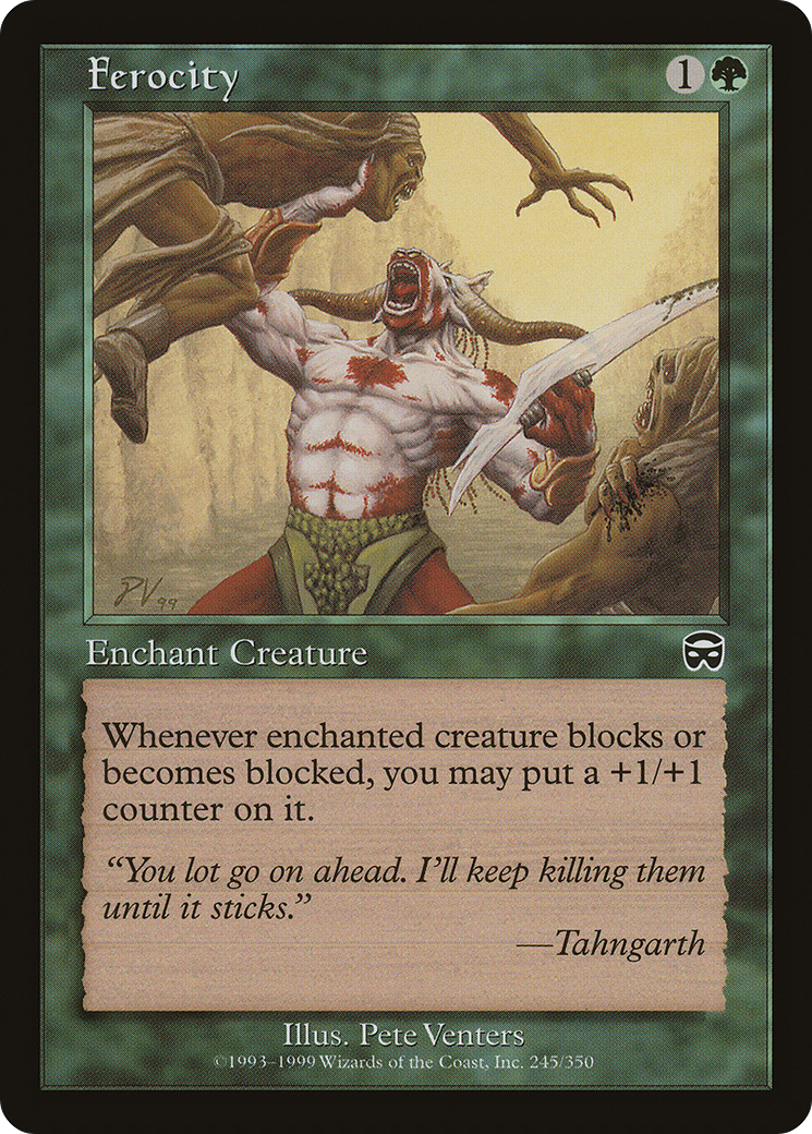 Ferocity [Mercadian Masques]-1