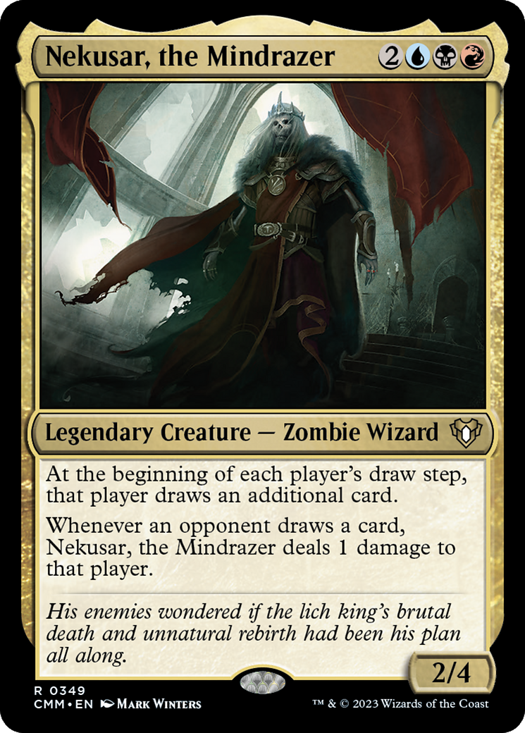 Nekusar, the Mindrazer [Commander Masters]-1