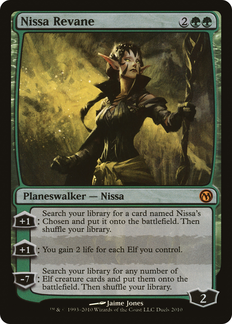 Nissa Revane (Duels of the Planeswalkers Promos) [Duels of the Planeswalkers Promos 2010]-1