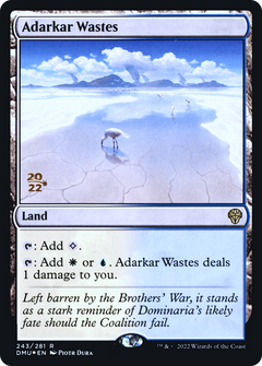 Adarkar Wastes [Dominaria United Prerelease Promos]-1
