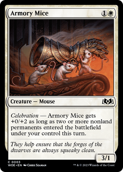 Armory Mice [Wilds of Eldraine]-1