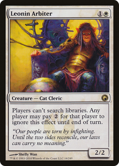 Leonin Arbiter [Scars of Mirrodin]-1
