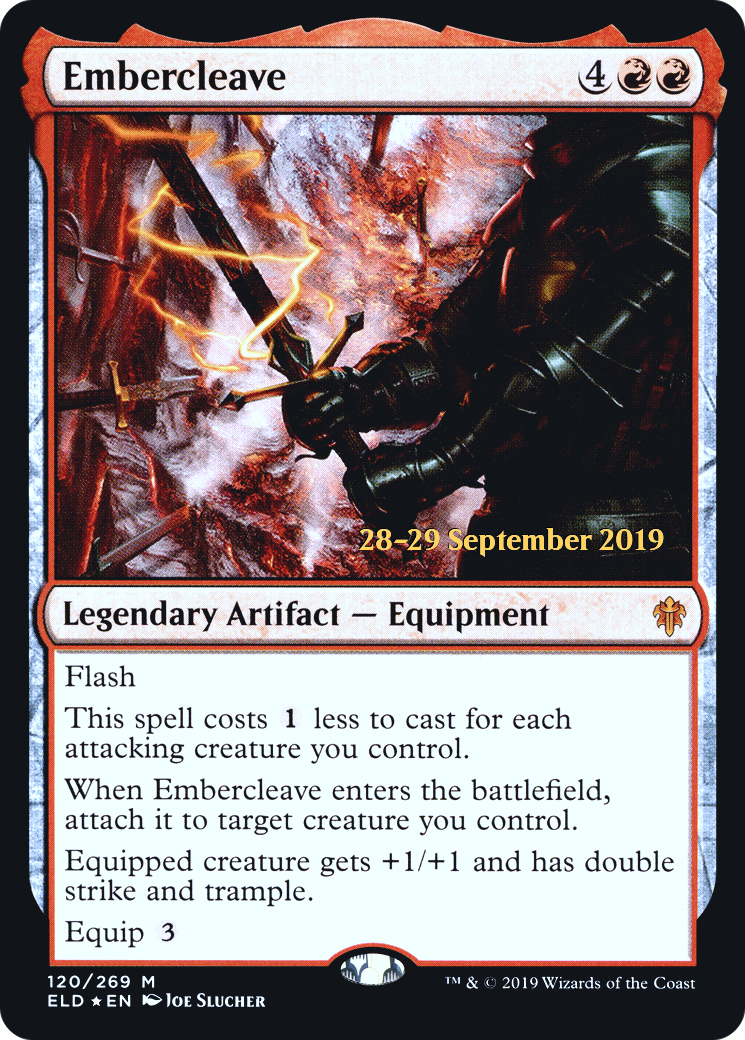 Embercleave [Throne of Eldraine Prerelease Promos]-1