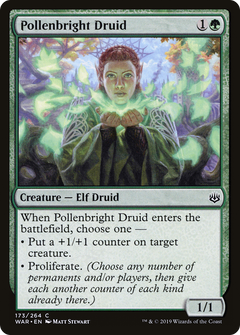 Pollenbright Druid [War of the Spark]-1