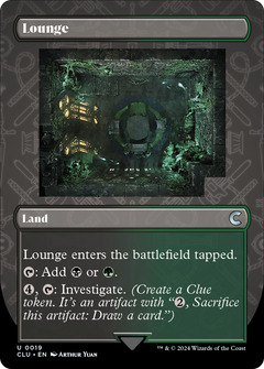 Lounge (Borderless) [Ravnica: Clue Edition]-1