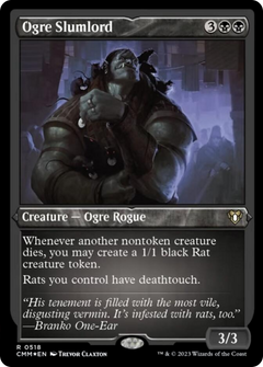 Ogre Slumlord (Foil Etched) [Commander Masters]-1