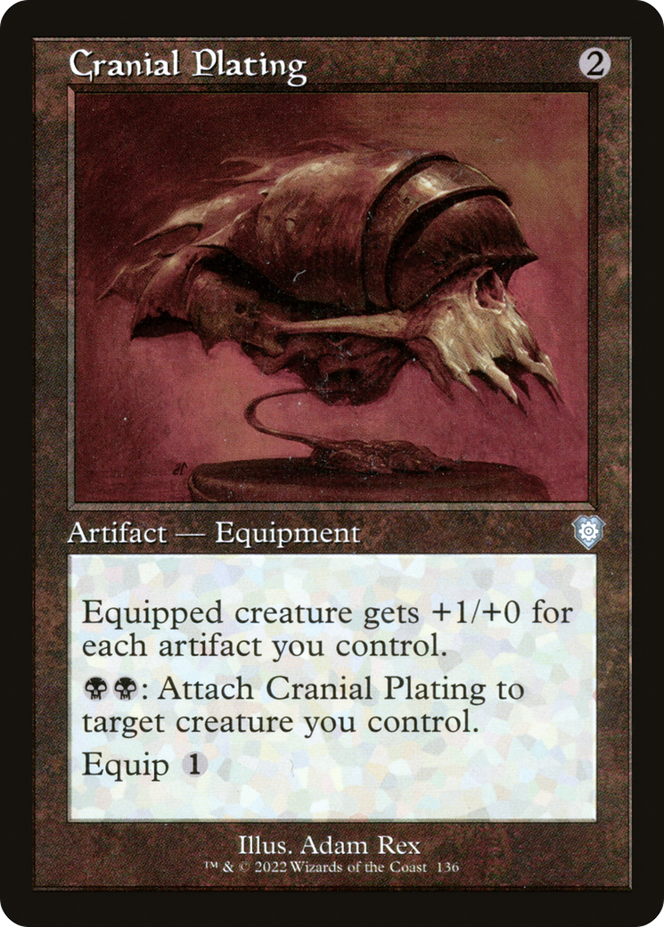 Cranial Plating (Retro) [The Brothers' War Commander]-1