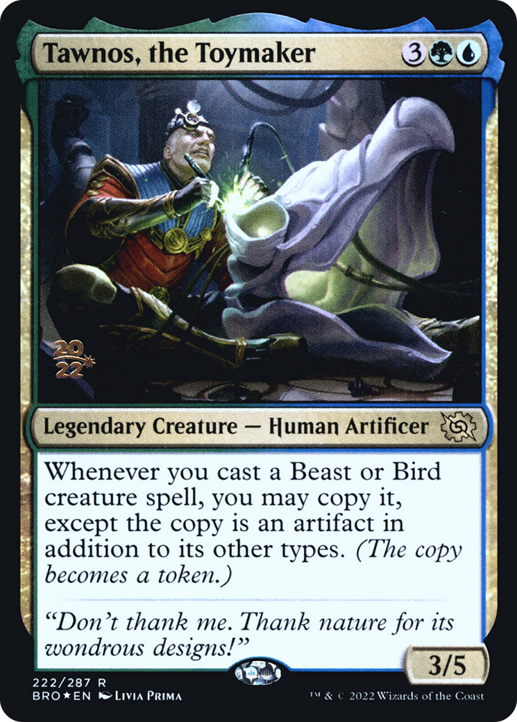 Tawnos, the Toymaker [The Brothers' War Prerelease Promos]-1