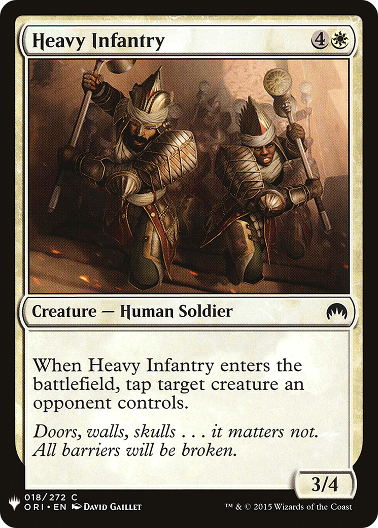 Heavy Infantry [Mystery Booster]-1
