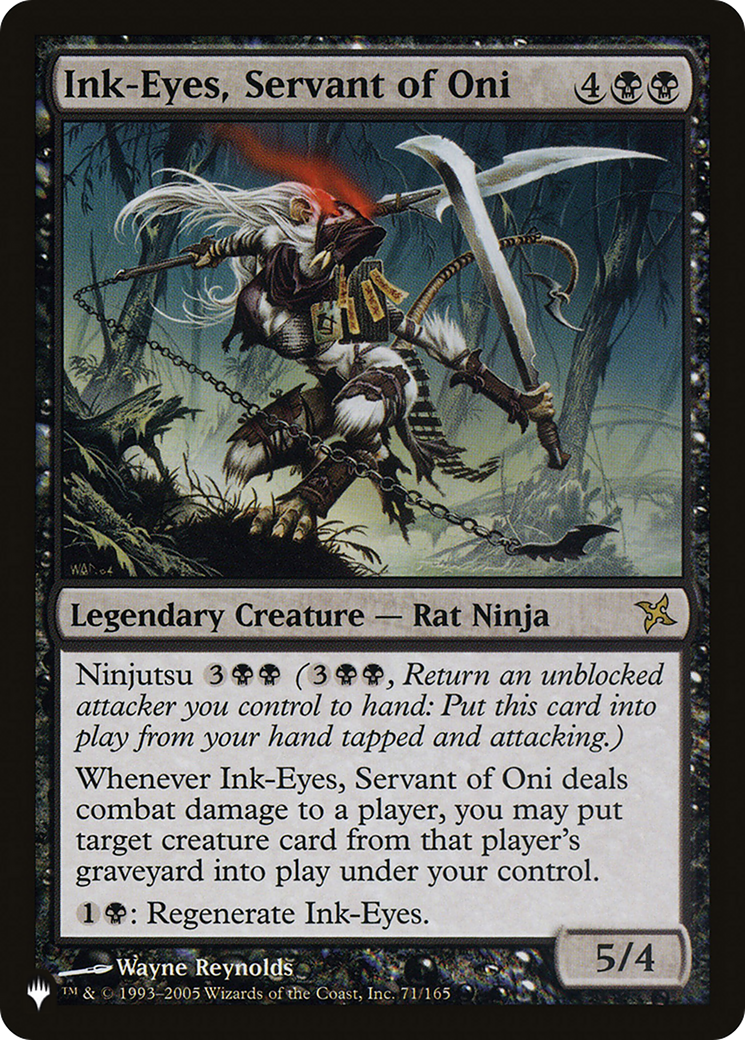 Ink-Eyes, Servant of Oni [The List]-1