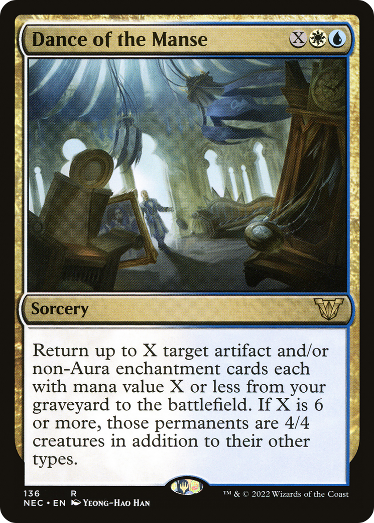 Dance of the Manse [Kamigawa: Neon Dynasty Commander]-1