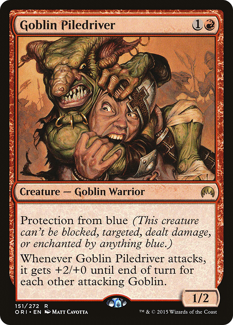 Goblin Piledriver [Magic Origins]-1