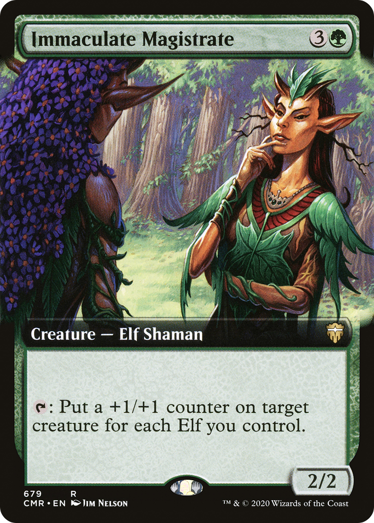 Immaculate Magistrate (Extended Art) [Commander Legends]-1