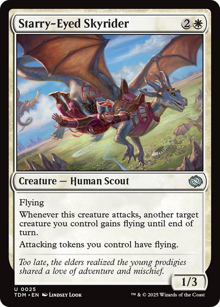 Starry-Eyed Skyrider [Tarkir: Dragonstorm]-1