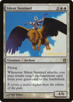Silent Sentinel [Born of the Gods Prerelease Promos]-1