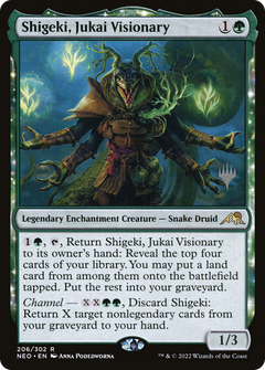 Shigeki, Jukai Visionary (Promo Pack) [Kamigawa: Neon Dynasty Promos]-1