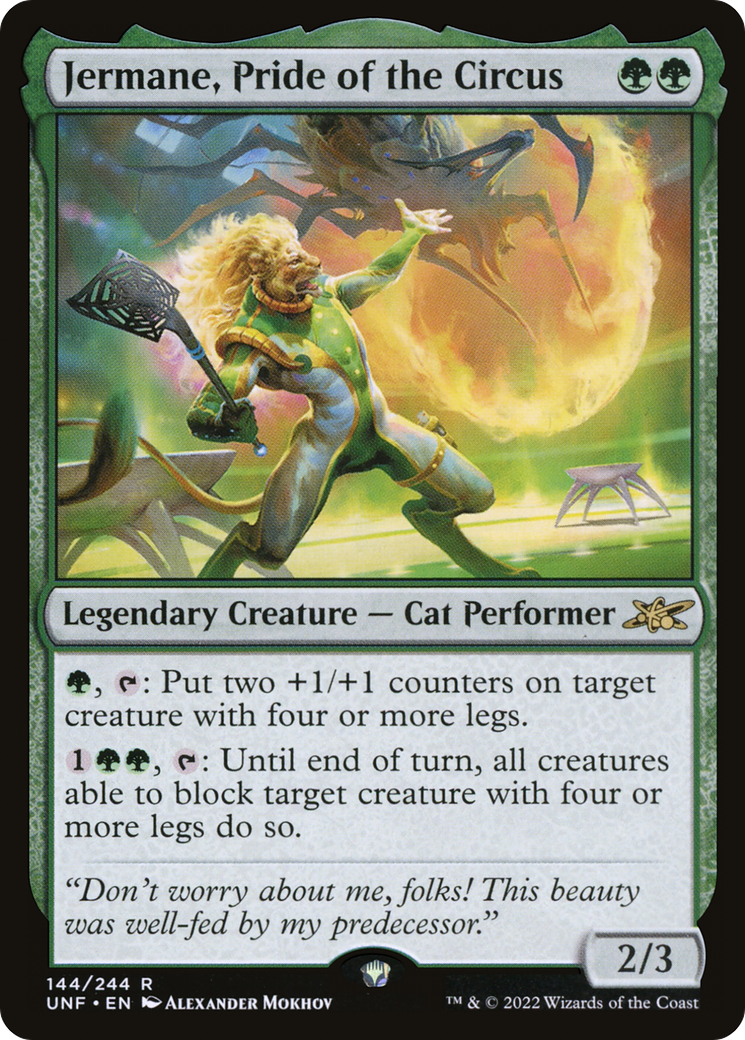 Jermane, Pride of the Circus [Unfinity]-1