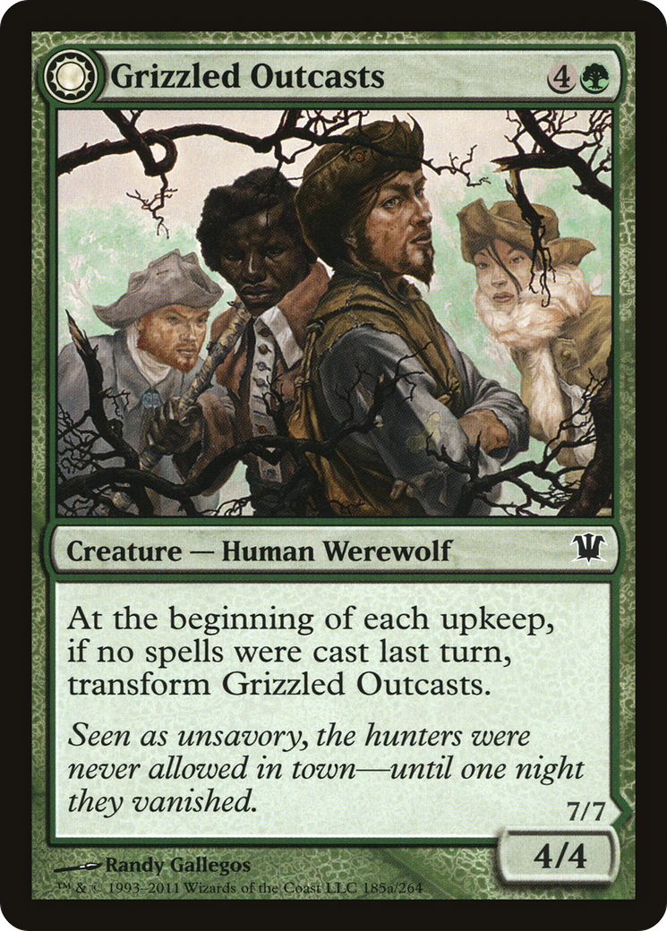 Grizzled Outcasts // Krallenhorde Wantons [Innistrad]-3