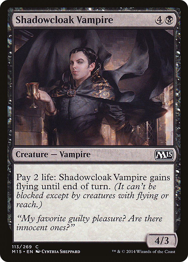 Shadowcloak Vampire [Magic 2015]-1